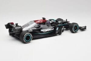 Mercedes AMG W12 #44 L. Hamilton Bahrain GP 2021 Minichamps 1:18 110210144 Metalas - nuotrauka 2 iš 7