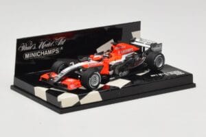 MF1 Toyota M16 #20 C. Albers F1 2006 Minichamps 1:43 400060019 Metalas - nuotrauka 2 iš 5