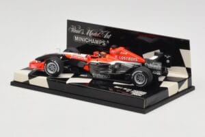 MF1 Toyota M16 #20 C. Albers F1 2006 Minichamps 1:43 400060019 Metalas - nuotrauka 3 iš 5