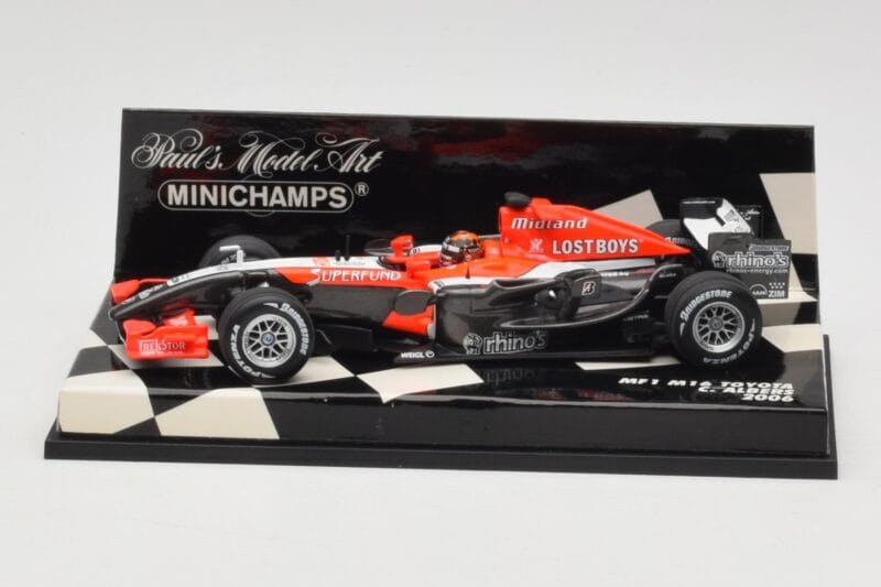 MF1 Toyota M16 #20 C. Albers F1 2006 Minichamps 1:43 400060019 Metalas