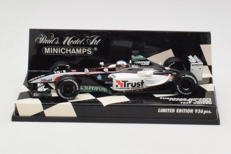 Minardi Cosworth PS03 #19 G. Bruni F1 2003 Minichamps 1:43 400030139 Metalas