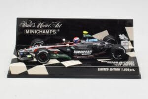 Minardi Cosworth PS03 M. Bobbi Test Car 2003 Minichamps 1:43 400030039 Metalas