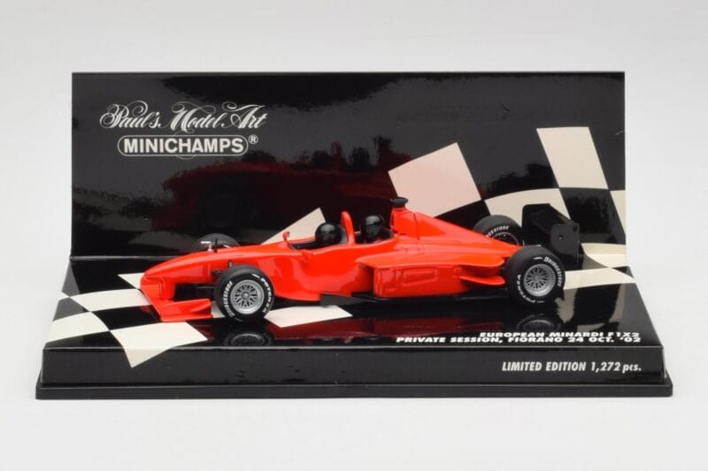 Minardi F1X2 Fiorano Test 2002 Minichamps 1:43 400020510 Metalas