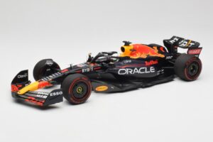 Oracle Red Bull Racing RB18 #1 M. Verstappen Winner Belgian GP 2022 Minichamps 1:18 110221401 Metalas