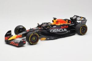 Oracle Red Bull Racing RB19 #1 M. Verstappen Winner Abu Dhabi GP 2023 Minichamps 1:18 110232301 Metalas