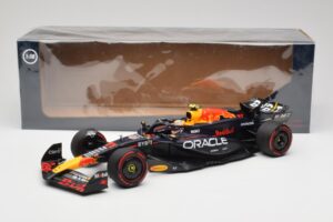 Red Bull Racing RB20 #11 S. Perez Bahrain GP 2024 Minichamps 1:18 110240111 Metalas - nuotrauka 7 iš 7
