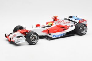 Panasonic Toyota Racing TF106 #8 R. Schumacher F1 2006 Minichamps 1:18 100060007 Metalas