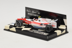 Toyota TF109 #10 T. Glock Panasonic Toyota Racing Australian GP 2009 Minichamps 1:43 400090010 Metalas - nuotrauka 3 iš 5