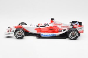 Toyota TF106 Panasonic Toyota Racing J. Trulli F1 Presentation 2006 Minichamps 1:18 AM59554H Metalas - nuotrauka 3 iš 6