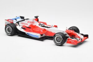 Toyota TF106 Panasonic Toyota Racing J. Trulli F1 Presentation 2006 Minichamps 1:18 AM59554H Metalas - nuotrauka 4 iš 6