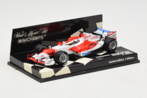 Toyota TF106 Panasonic #12 J. Trulli Panasonic Toyota Racing Showcar 2006 Minichamps 1:43 400060078 Metalas - nuotrauka 2 iš 5