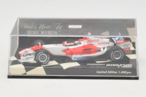 Toyota TF106 Panasonic #12 J. Trulli Panasonic Toyota Racing Showcar 2006 Minichamps 1:43 400060078 Metalas - nuotrauka 4 iš 5