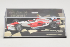 Toyota J. Trulli Panasonic Toyota Racing Showcar F1 2007 Minichamps 1:43 400070082 Metalas - nuotrauka 5 iš 5
