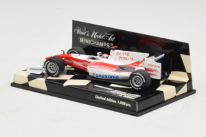 Toyota TF109 #9 J. Trulli Panasonic Toyota Racing Showcar F1 2009 Minichamps 1:43 400090079 Metalas - nuotrauka 3 iš 5