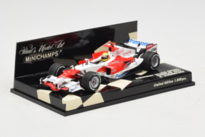 Toyota TF107 Panasonic #11 R. Schumacher Panasonic Toyota Racing Showcar 2007 Minichamps 1:43 400070081 Metalas - nuotrauka 2 iš 5