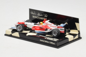 Toyota TF107 Panasonic #11 R. Schumacher Panasonic Toyota Racing Showcar 2007 Minichamps 1:43 400070081 Metalas - nuotrauka 3 iš 5