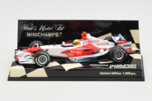 Toyota TF107 Panasonic #11 R. Schumacher Panasonic Toyota Racing Showcar 2007 Minichamps 1:43 400070081 Metalas