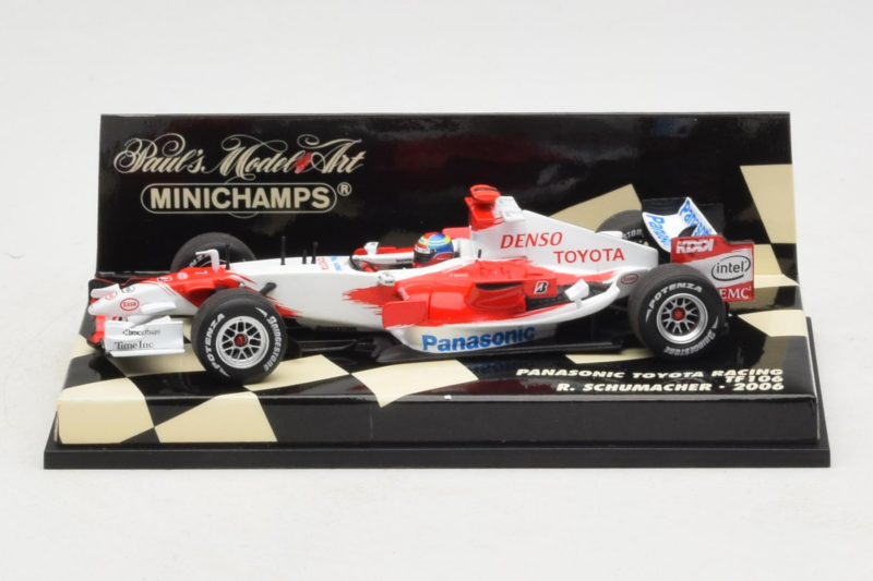 Toyota TF106 Panasonic #11 R. Schumacher Panasonic Toyota Racing 2006 Minichamps 1:43 400060007 Metalas