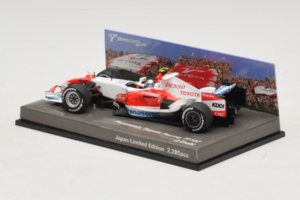 Toyota TF107 #12 J. Trulli Panasonic Toyota Racing Showcar F1 2007 Minichamps 1:43 AM60129 Metalas - nuotrauka 3 iš 6