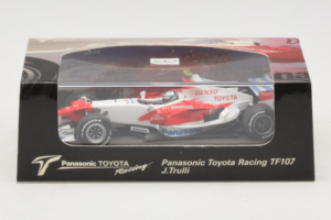 Toyota TF107 #12 J. Trulli Panasonic Toyota Racing Showcar F1 2007 Minichamps 1:43 AM60129 Metalas - nuotrauka 4 iš 6