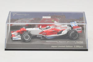 Toyota TF107 #12 J. Trulli Panasonic Toyota Racing Showcar F1 2007 Minichamps 1:43 AM60129 Metalas - nuotrauka 6 iš 6