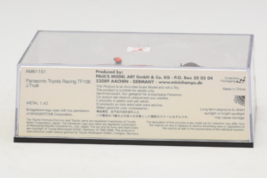 Toyota TF108 #12 J. Trulli Panasonic Toyota Racing F1 2008 Minichamps 1:43 AM61151 Metalas - nuotrauka 5 iš 6