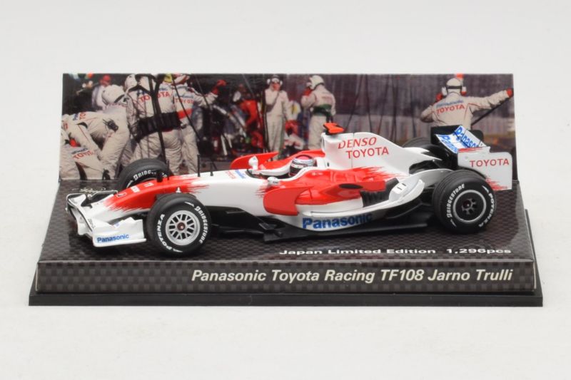 Toyota TF108 #12 J. Trulli Panasonic Toyota Racing F1 2008 Minichamps 1:43 AM61151 Metalas