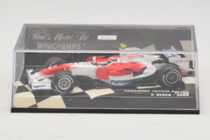 Toyota TF108 #11 T. Glock Panasonic Toyota Racing F1 2008 Minichamps 1:43 400080012 Metalas - nuotrauka 5 iš 5