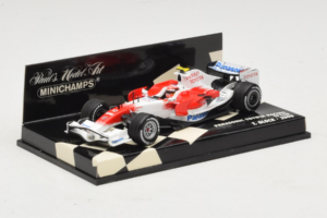 Toyota TF108 #11 T. Glock Panasonic Toyota Racing F1 2008 Minichamps 1:43 400080012 Metalas - nuotrauka 2 iš 5