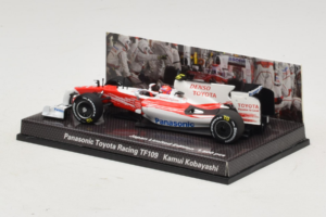 Panasonic Toyota Racing TF109 K. Kobayashi F1 2009 Minichamps 1:43 413090210 Metalas - nuotrauka 3 iš 5