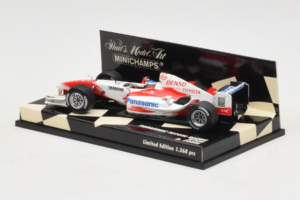 Toyota TF104 Panasonic #16 R. Zonta Panasonic Toyota Racing 2004 Minichamps 1:43 400040116 Metalas - nuotrauka 3 iš 5