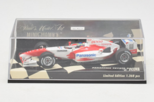 Toyota TF104 Panasonic #16 R. Zonta Panasonic Toyota Racing 2004 Minichamps 1:43 400040116 Metalas - nuotrauka 4 iš 5