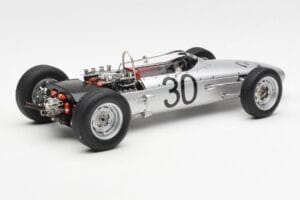 Porsche 804 #30 D. Gurney French Grand Prix 1962 AUTOart 1:18 86271 Metalas - nuotrauka 2 iš 6