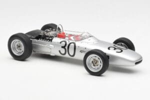 Porsche 804 #30 D. Gurney French Grand Prix 1962 AUTOart 1:18 86271 Metalas - nuotrauka 4 iš 6