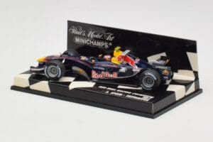 Red Bull RB1 Cosworth S. Speed Test Car 2005 Minichamps 1:43 400050137 Metalas - nuotrauka 3 iš 5