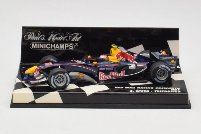 Red Bull RB1 Cosworth S. Speed Test Car 2005 Minichamps 1:43 400050137 Metalas