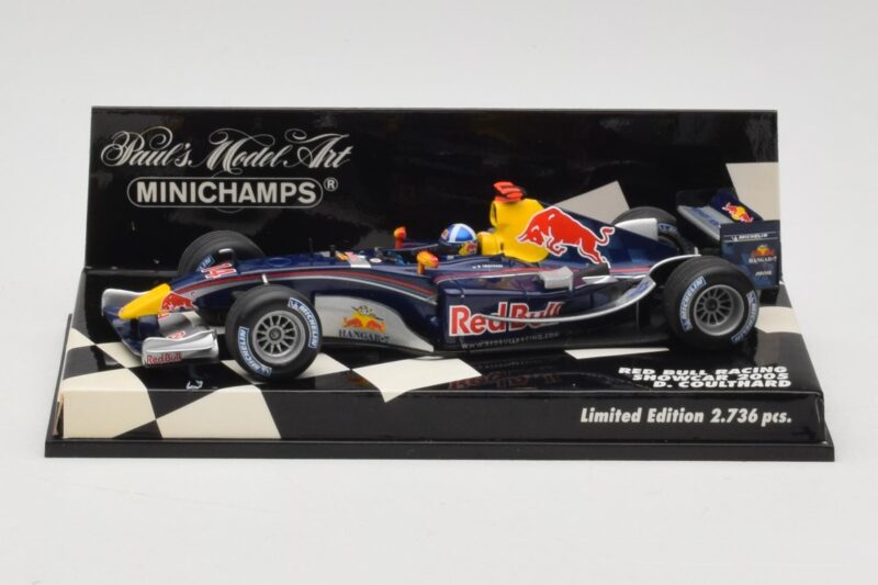 Red Bull Racing D. Coulthard Showcar 2005 Minichamps 1:43 400050084 Metalas