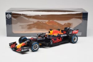 Red Bull Racing Honda RB16B #33 M. Verstappen Belgian GP Winner 2021 Minichamps 1:18 110211333 Derva - nuotrauka 7 iš 7