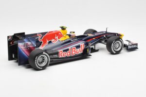 Red Bull RB6 #7 M. Webber Red Bull Racing Showcar 2010 Minichamps 1:18 150100076-R1 Metalas - nuotrauka 2 iš 6