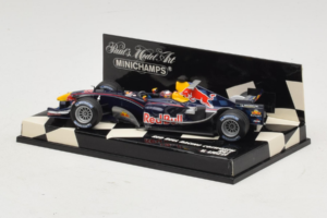 Red Bull Racing RB1 V. Liuzzi Test Driver F1 2005 Minichamps 1:43 400050115 Metalas - nuotrauka 3 iš 5