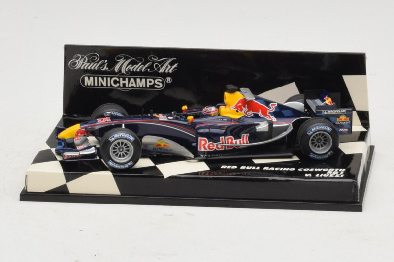Red Bull Racing RB1 V. Liuzzi Test Driver F1 2005 Minichamps 1:43 400050115 Metalas