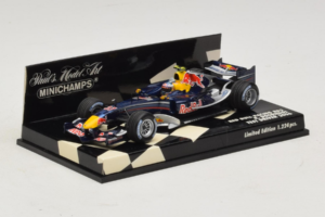 Red Bull Racing RB2 R. Doornbos Test Driver F1 2006 Minichamps 1:43 400060037 Metalas - nuotrauka 2 iš 5
