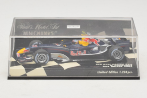 Red Bull Racing RB2 R. Doornbos Test Driver F1 2006 Minichamps 1:43 400060037 Metalas - nuotrauka 5 iš 5