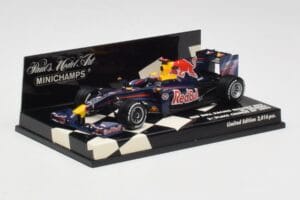 Red Bull Racing Renault RB5 #14 M. Webber Race Car 2009 Minichamps 1:43 400090114 Metalas - nuotrauka 2 iš 5
