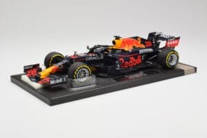Red Bull RB16B #33 M. Verstappen France GP Winner 2021 Minichamps 1:18 113210833 Metalas - nuotrauka 2 iš 7