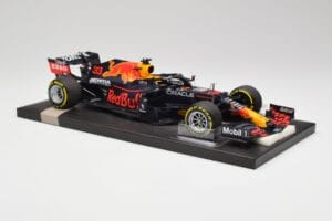 Red Bull RB16B #33 M. Verstappen France GP Winner 2021 Minichamps 1:18 113210833 Metalas - nuotrauka 4 iš 7