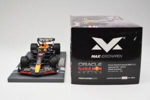 Red Bull RB18 #1 M. Verstappen Japan GP Winner No Figure 2022 Minichamps 1:18 113221801B Metalas - nuotrauka 7 iš 7