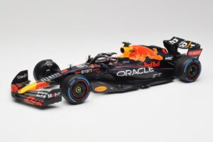 Red Bull RB18 #1 M. Verstappen Monaco GP 3rd Wet 2022 Minichamps 1:18 110220701 Metalas