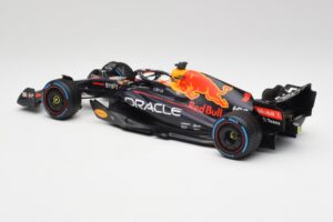 Red Bull RB18 #1 M. Verstappen Monaco GP 3rd Wet 2022 Minichamps 1:18 110220701 Metalas - nuotrauka 5 iš 7