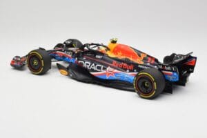 Red Bull RB19 #1 M. Verstappen Austin GP Winner 2023 Minichamps 1:18 110231901 Metalas - nuotrauka 5 iš 6